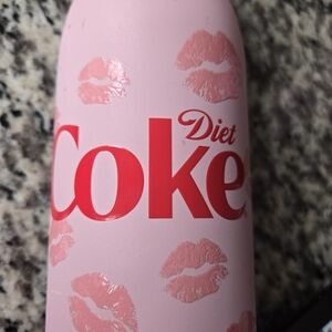 Coca Cola Pink Bottle with Lip Design